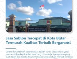 Jasa Sablon Tercepat di Kota Blitar Termurah Kualitas Terbaik Bergaransi