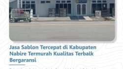 Jasa Sablon Tercepat di Kabupaten Nabire Termurah Kualitas Terbaik Bergaransi